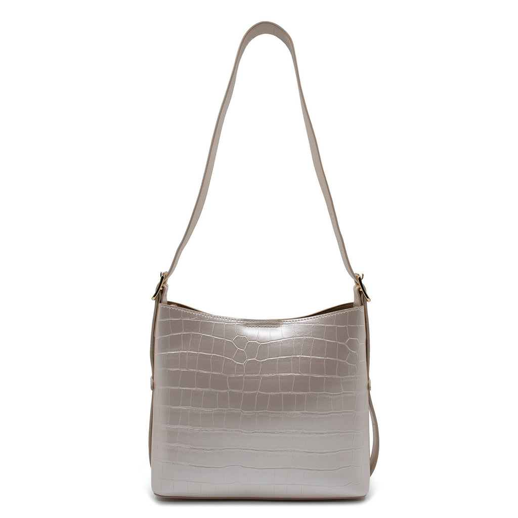 Bolsa para mujer Caoba color nácar