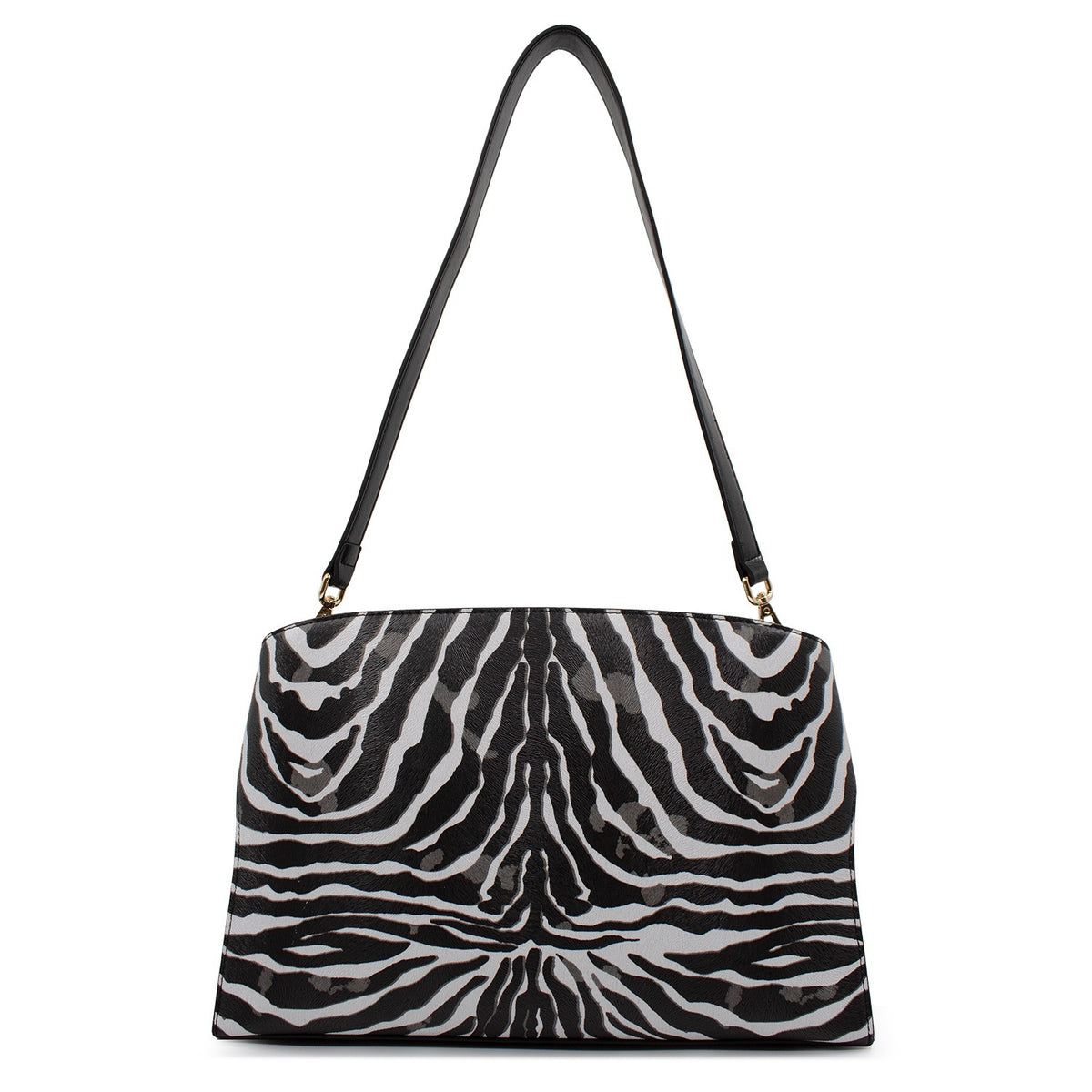 Bolsa para mujer Kenia color negro y blanco cebra