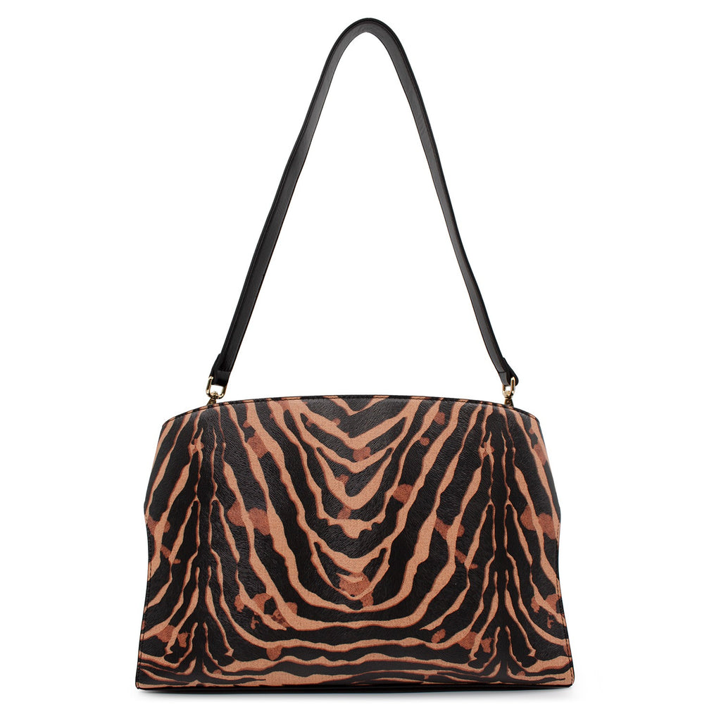 Bolsa para mujer Kenia color negro y café tigre