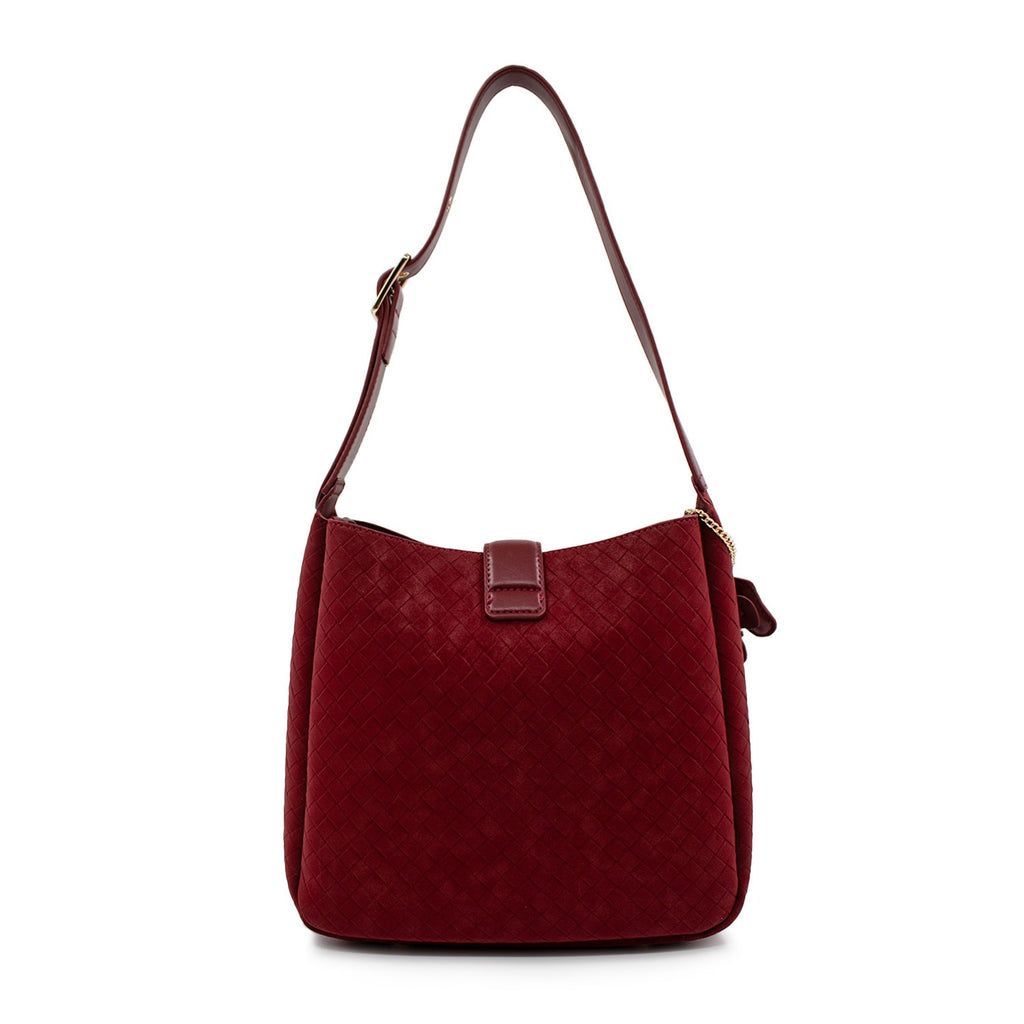 Bolsa para mujer Lulú color vino