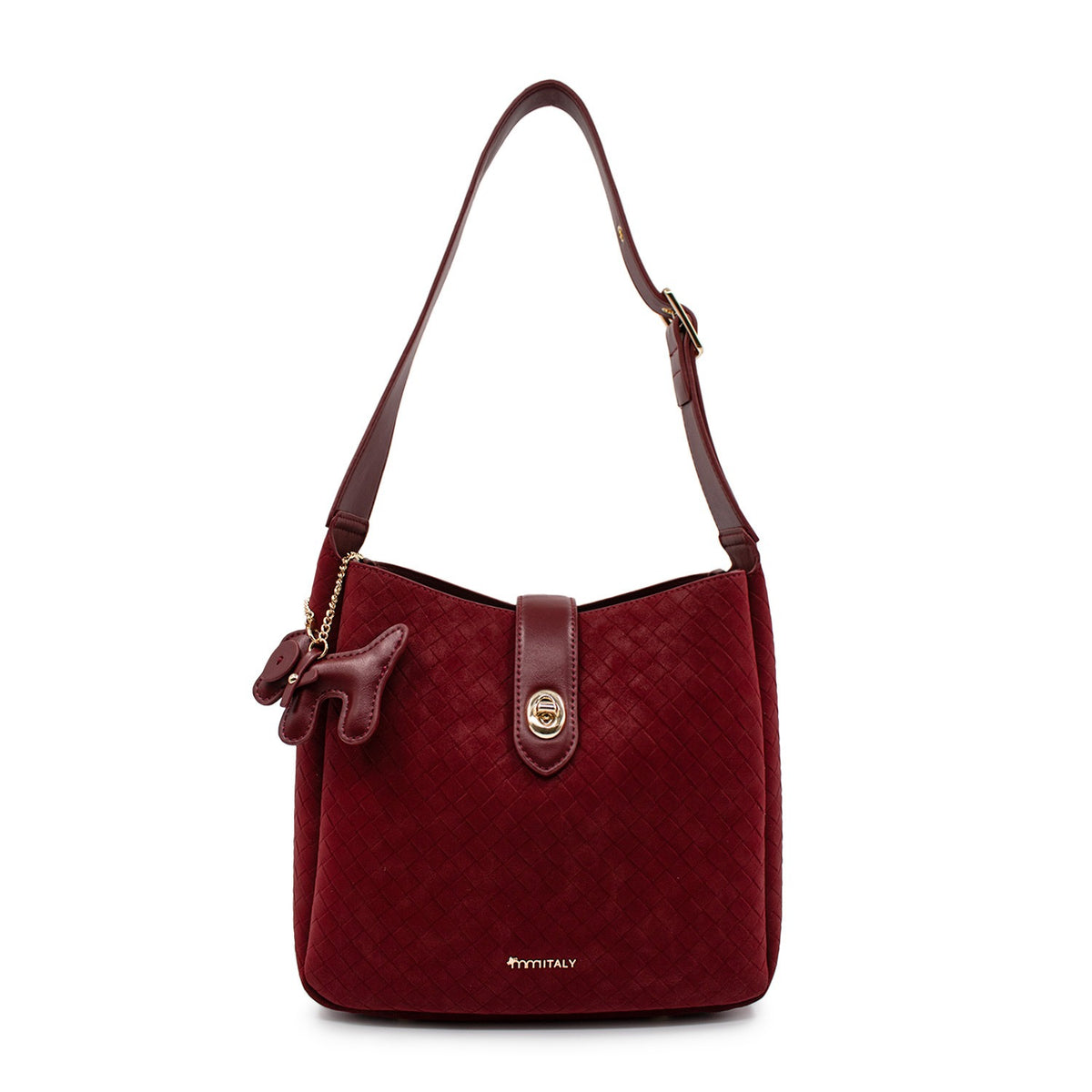 Bolsa para mujer Lulú color vino