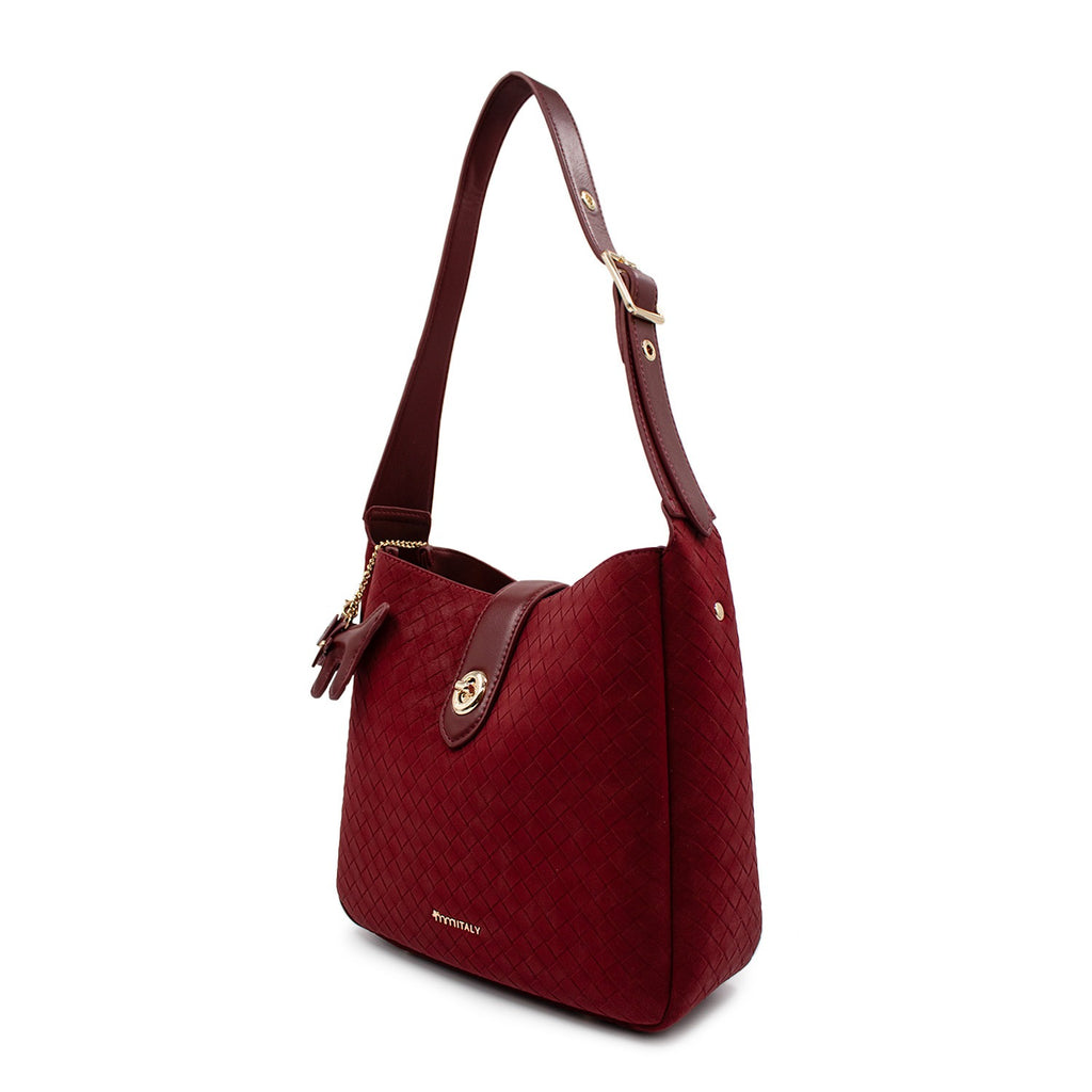 Bolsa para mujer Lulú color vino
