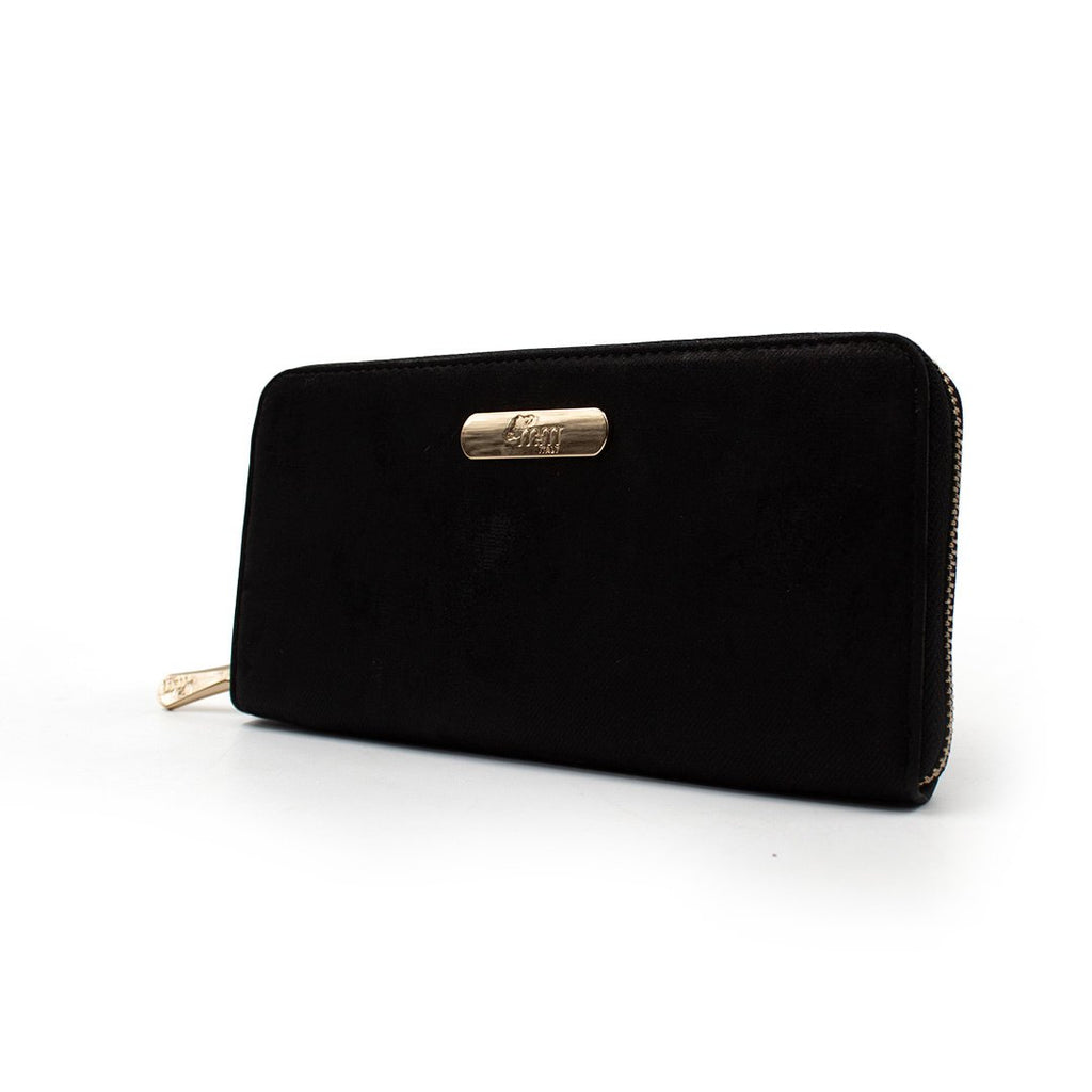 Cartera para mujer Mireya color negro gamuza