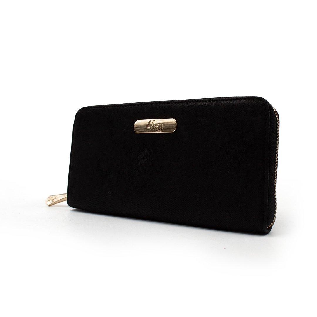 Cartera para mujer Mireya color negro gamuza