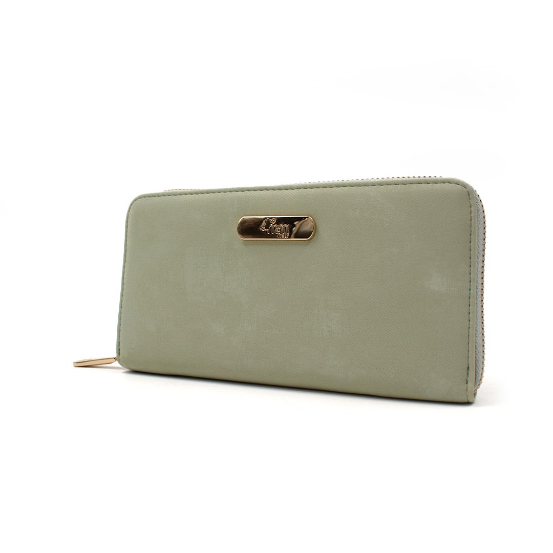 Cartera para mujer Mireya color verde gamuza