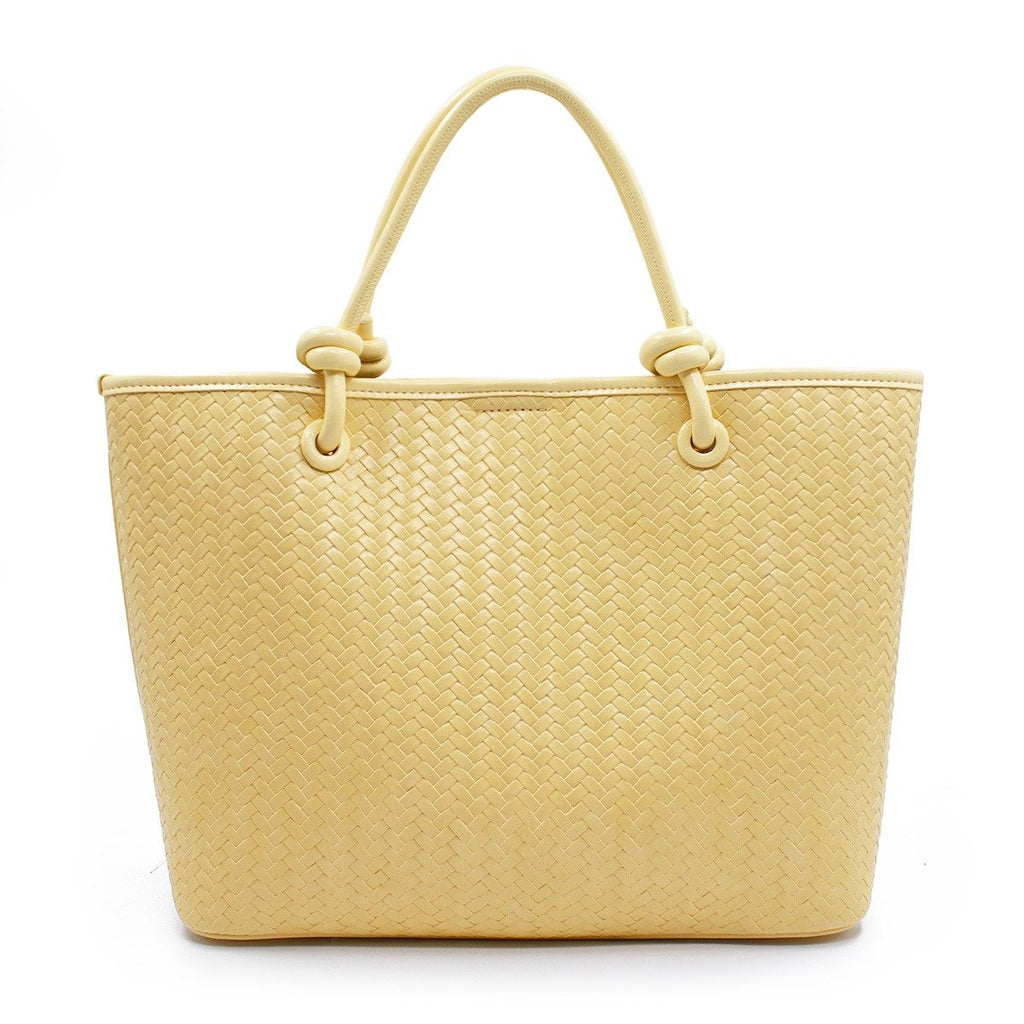 Bolsa para mujer Rafia color amarillo