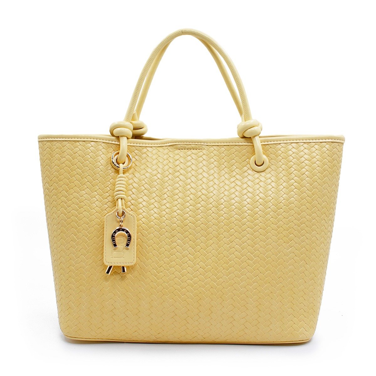 Bolsa para mujer Rafia color amarillo