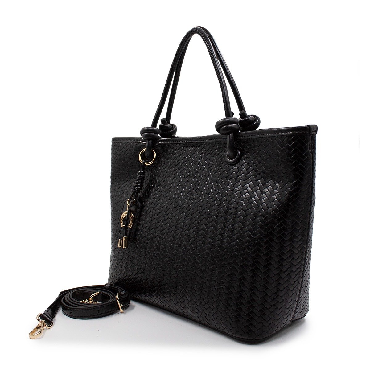 Bolsa para mujer Rafia color negro