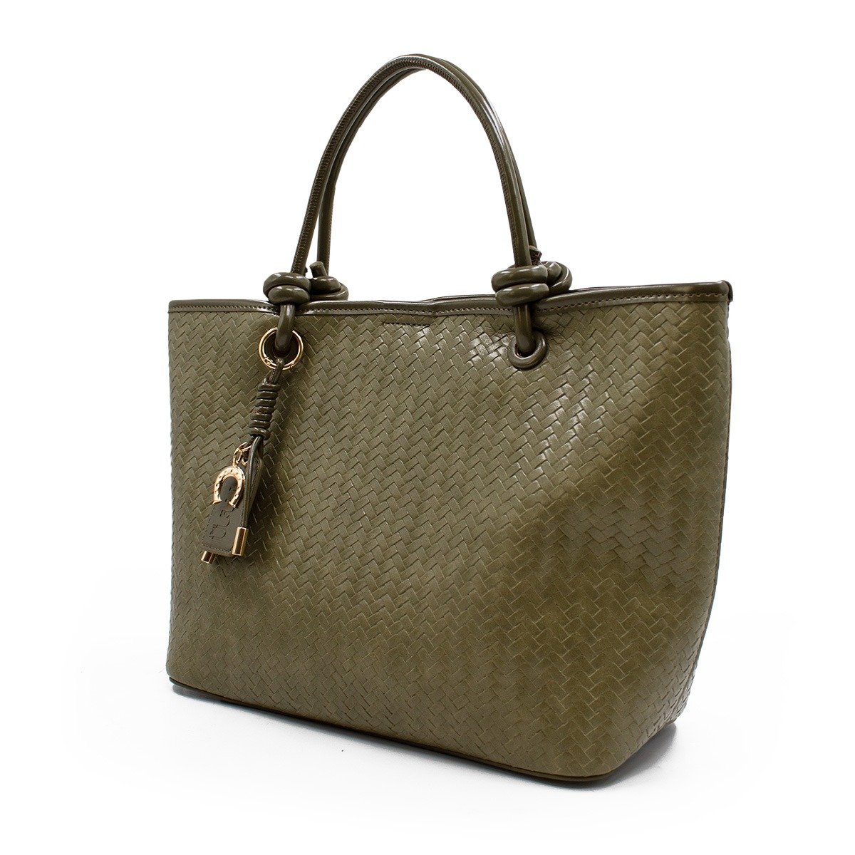 Bolsa para mujer Rafia color verde